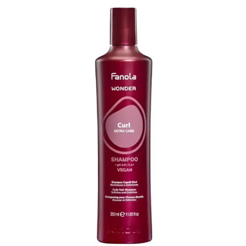 Шампунь для мягкости и упругости локонов Fanola Wonder Curl Extra Care Curly Hair Shampoo, 350 мл